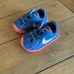 Nike KD 8’s size 3c blue/coral